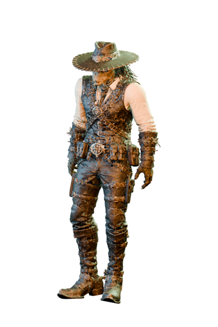 Sable Flint, the weathered frontier companion